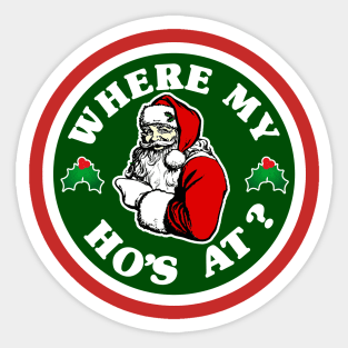 Bad Santa Sticker